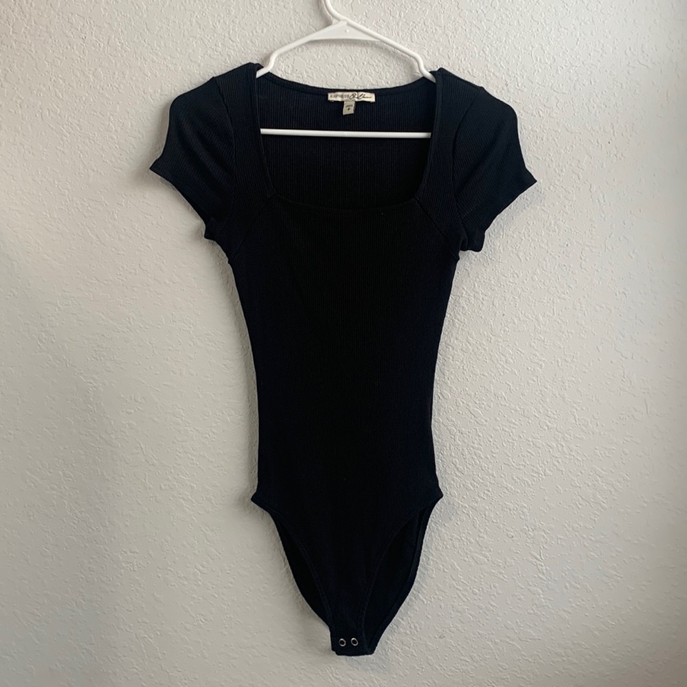 All black bodysuit